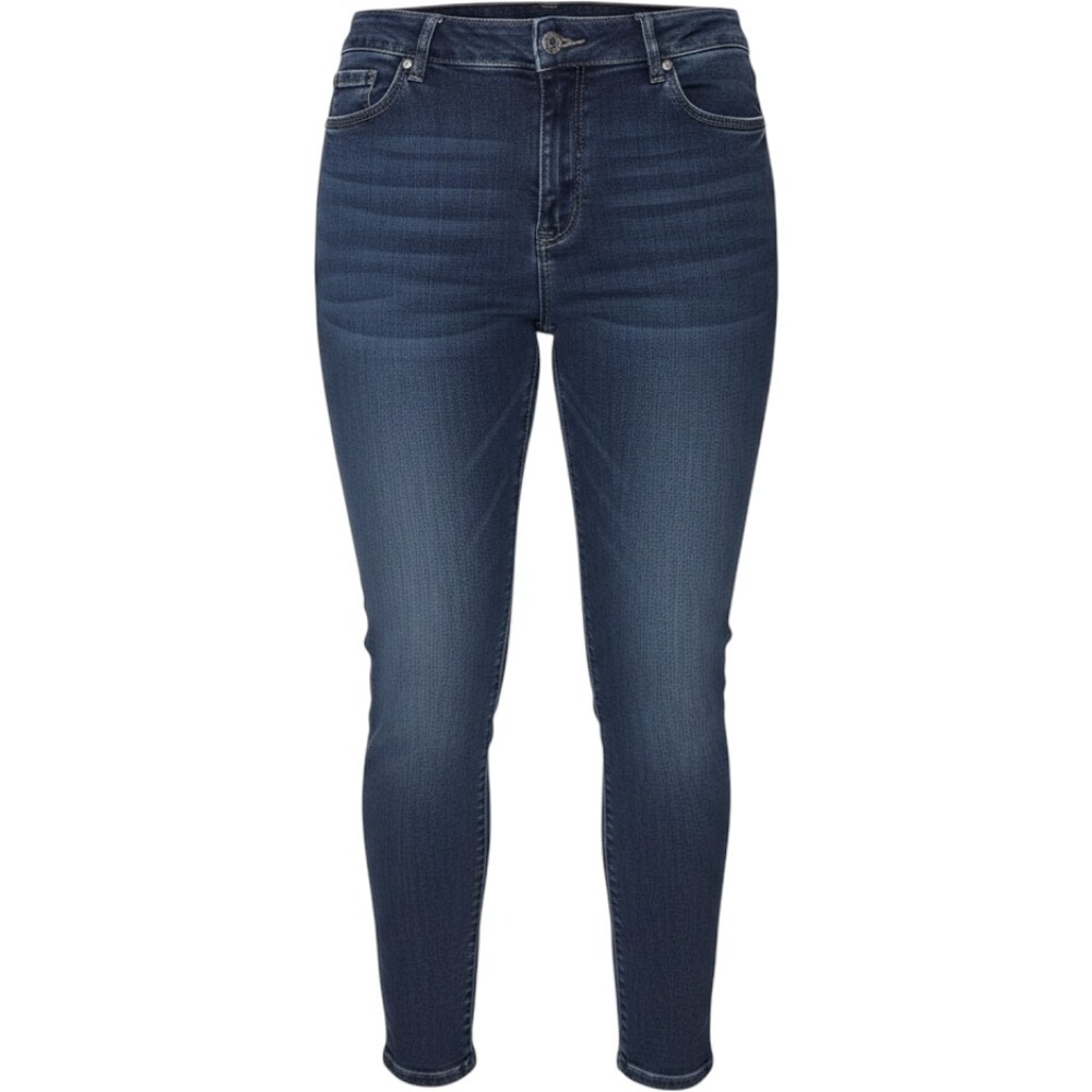 Lane Bryant Womens Size 20 Dark Wash Skinny Jeans Blue Denim Stretch‎